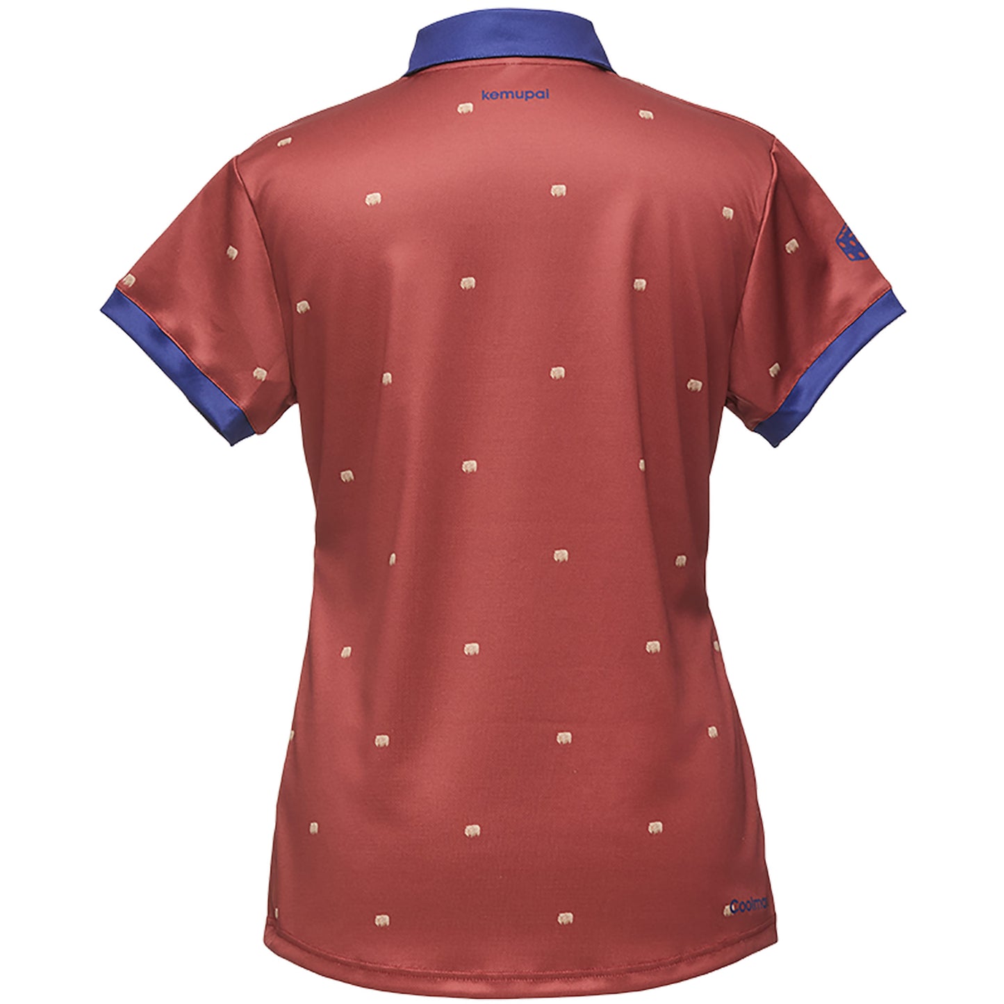 Women's sports polo red