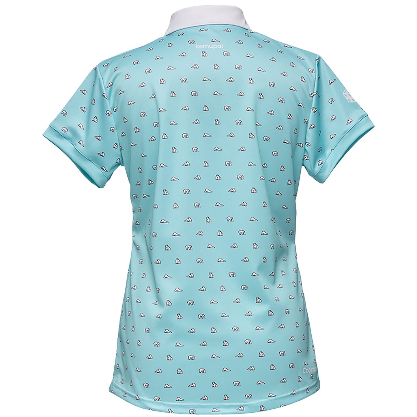 Damen-Sportpolo Türkis