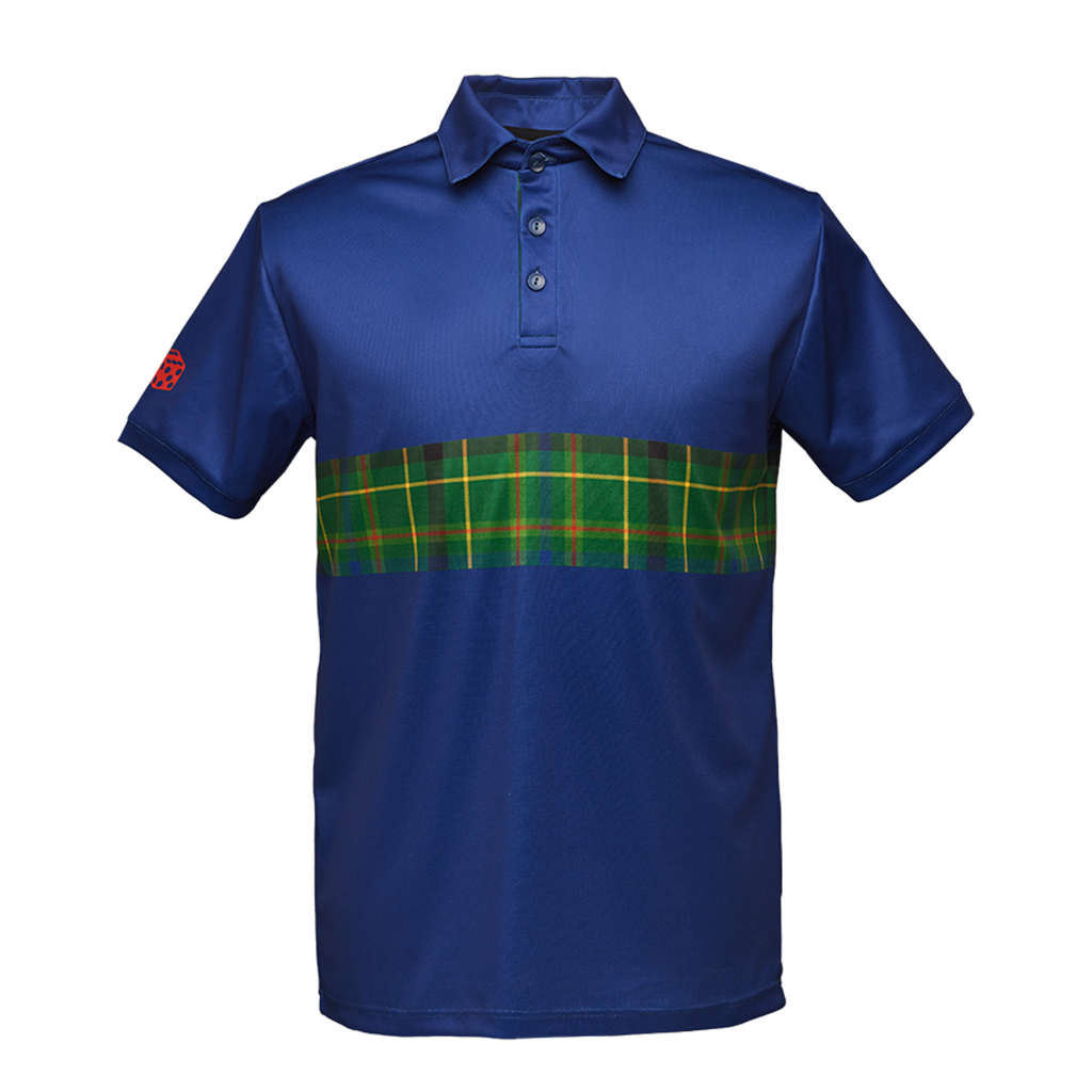 Herren-Sportpolo dunkelblau