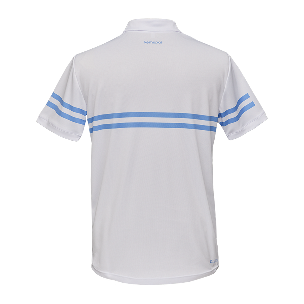 Herren-Sportpolo weiss