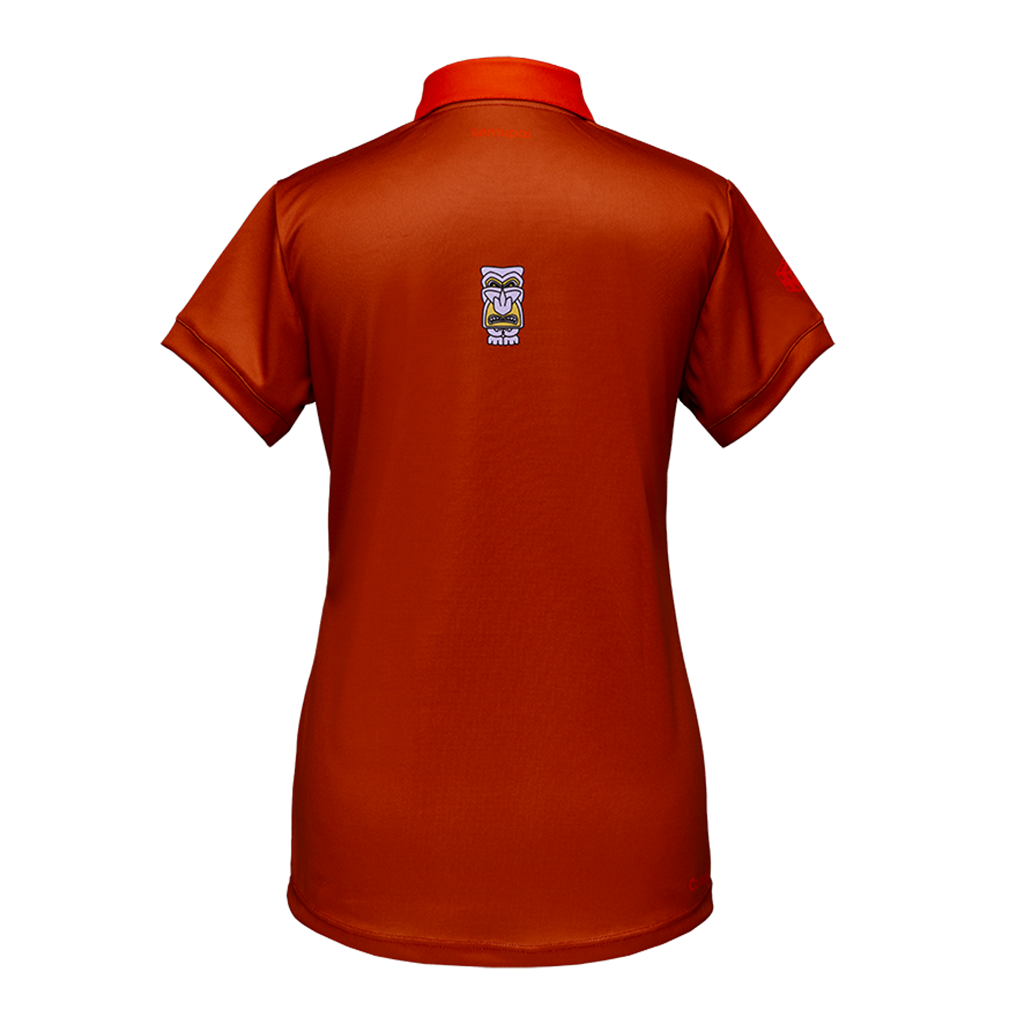 Damen-Sportpolo rot