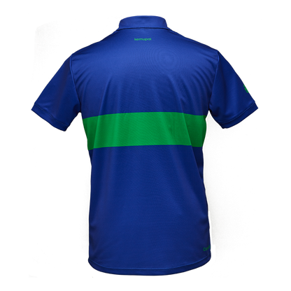 Herren-Sportpolo blau