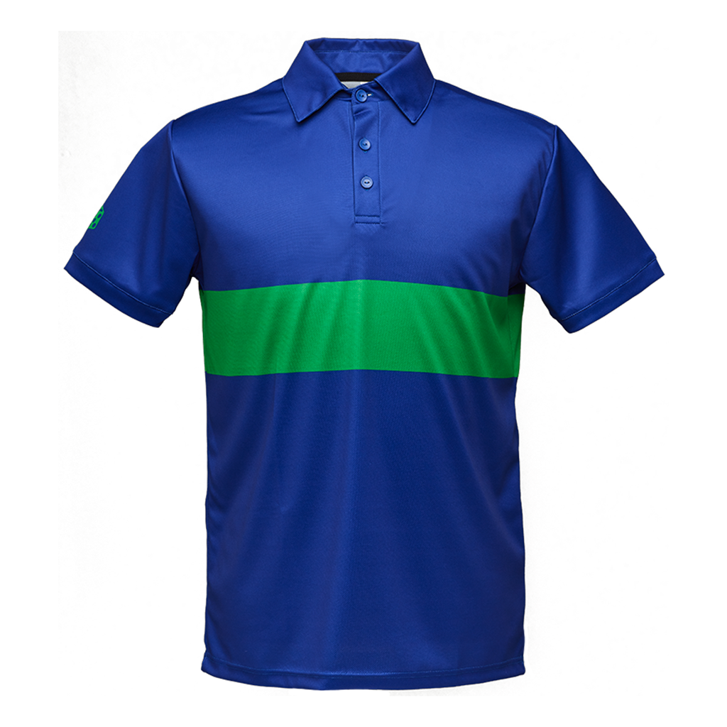 Herren-Sportpolo blau