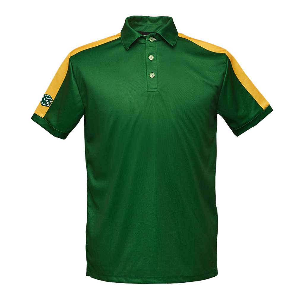 Herren-Sportpolo grün