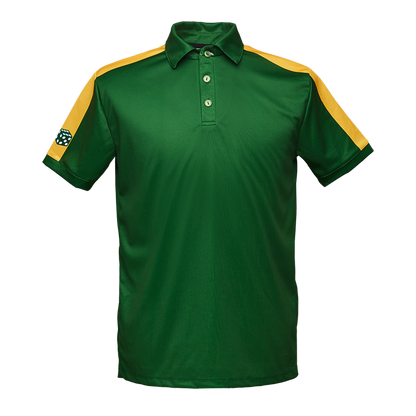 Herren-Sportpolo grün