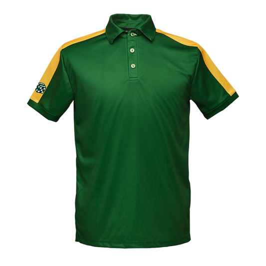 Herren-Sportpolo grün