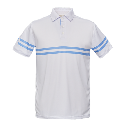 Men's sports polo white