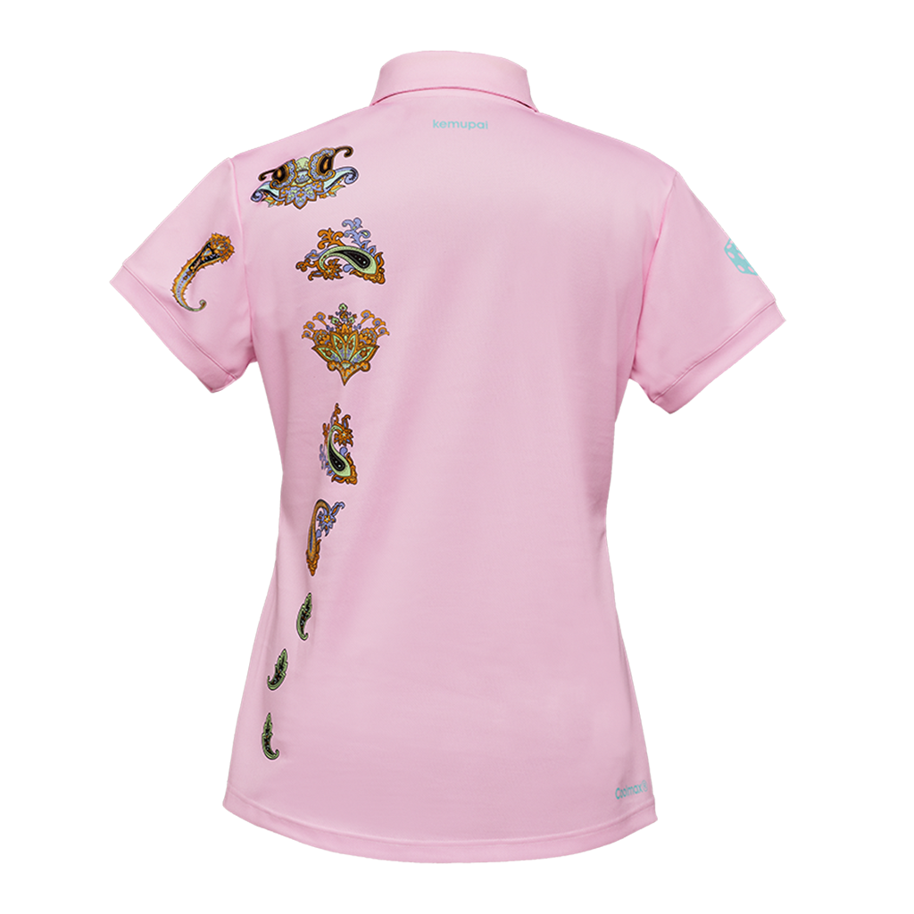 Damen-Sportpolo rosa