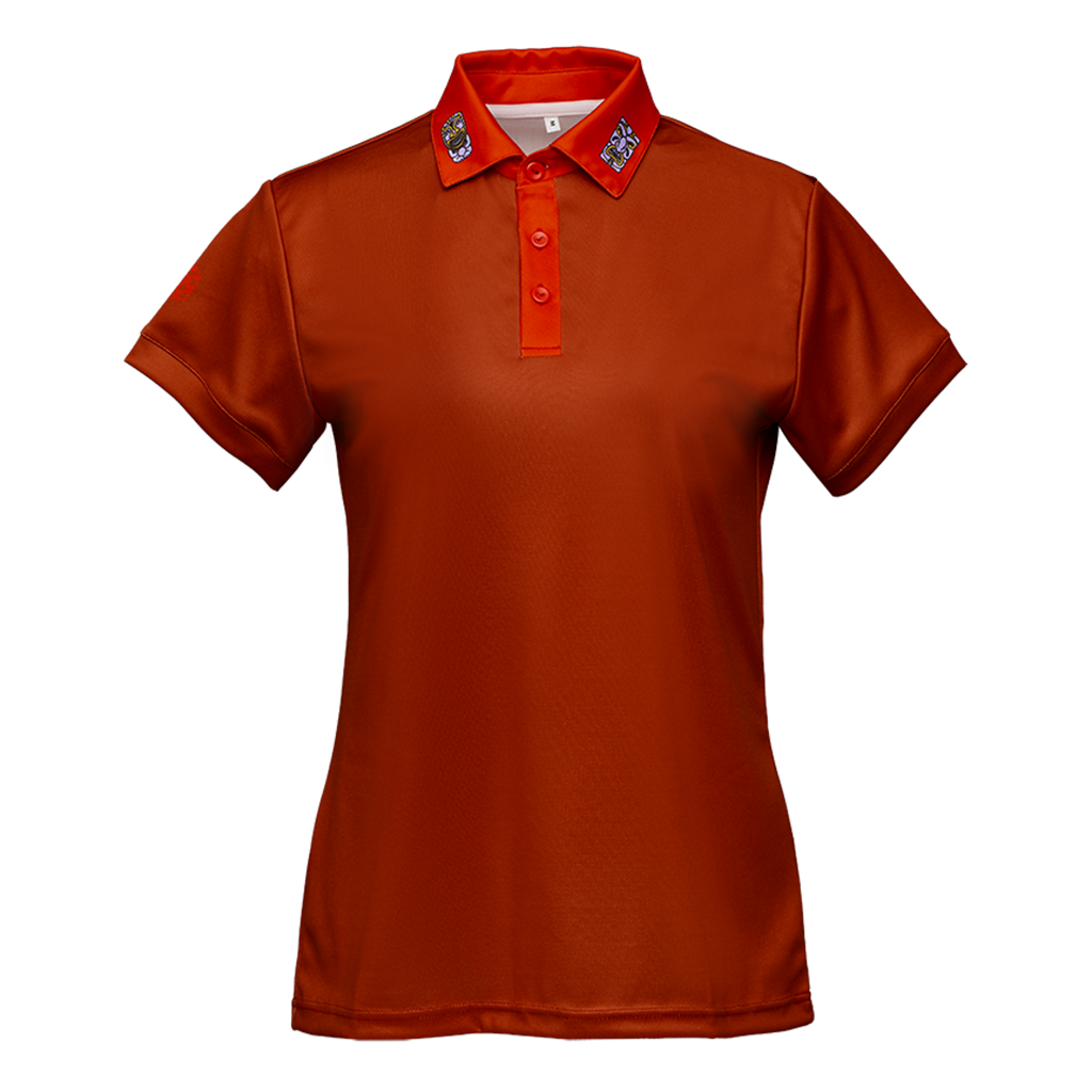 Damen-Sportpolo rot