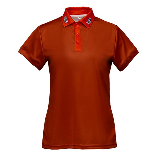 Damen-Sportpolo rot