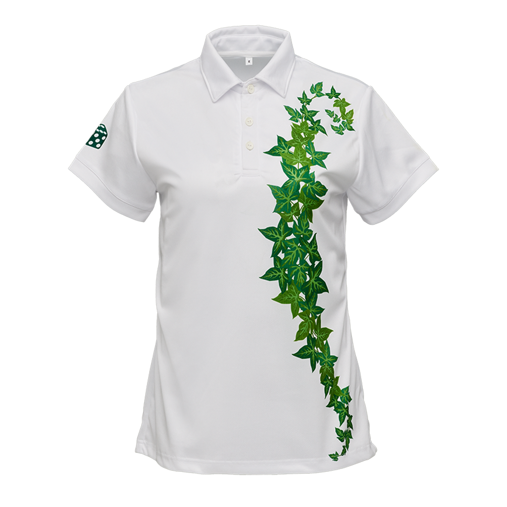 Damen Sportpolo weiss