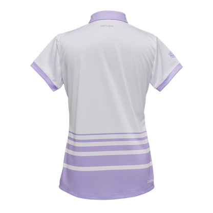 Damen-Sportpolo flieder