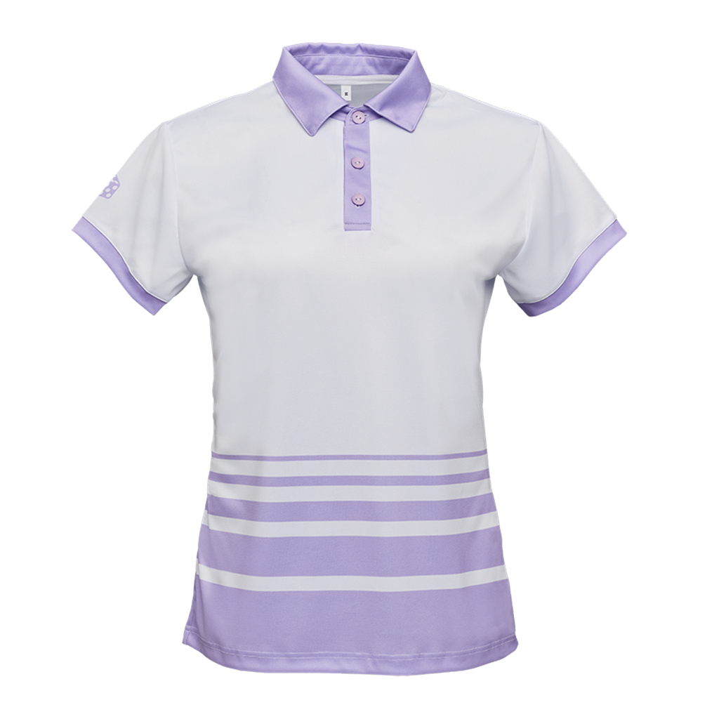 Damen-Sportpolo flieder