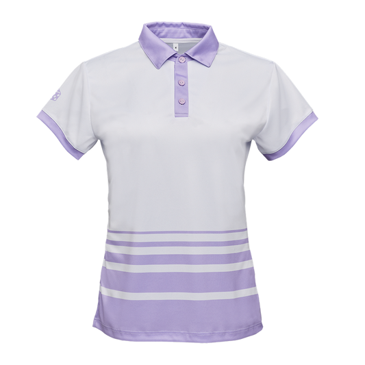 Damen-Sportpolo flieder